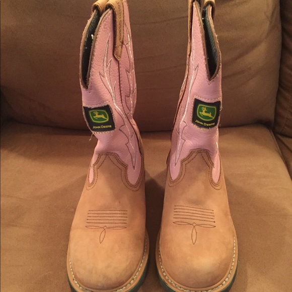 John Deere Shoes - Pink John Deere Boots